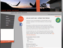 Tablet Screenshot of blackrockretreat.com.au